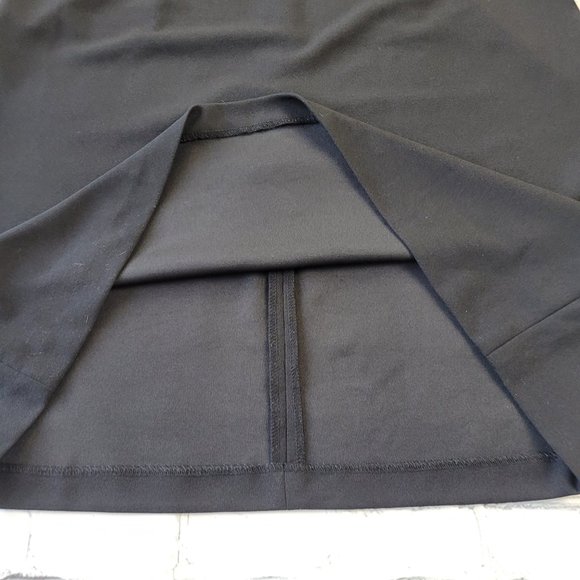 Calvin Klein black blouson style sleeve midi dress size 12 - Picture 9 of 13